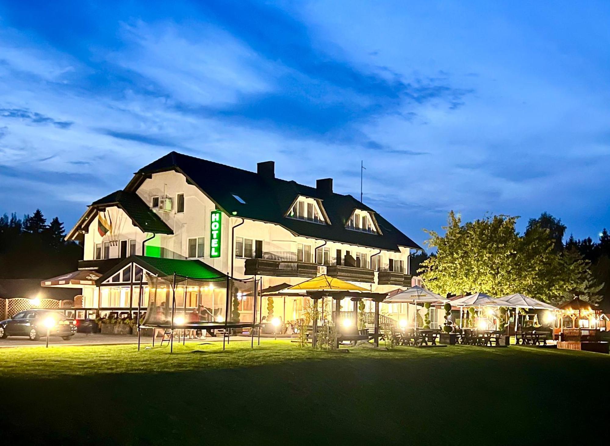 Hotel Tyla Biržai Buitenkant foto